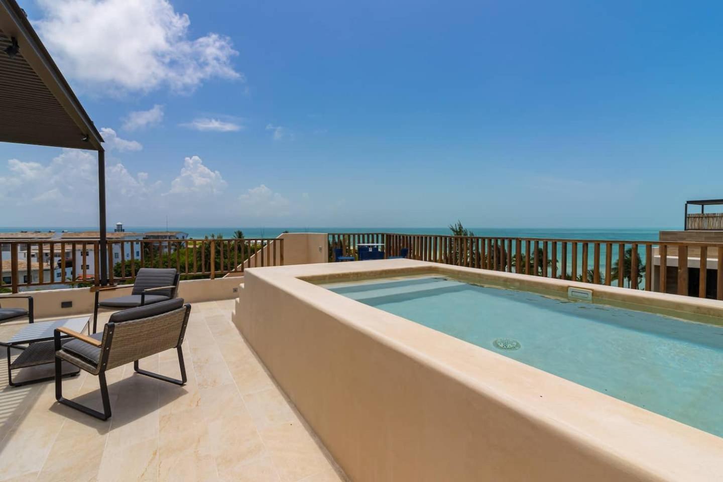 Penthouse Con Alberca Privada Y Hermosas Vistas Al Mar - A301 Isla Holbox Exteriér fotografie