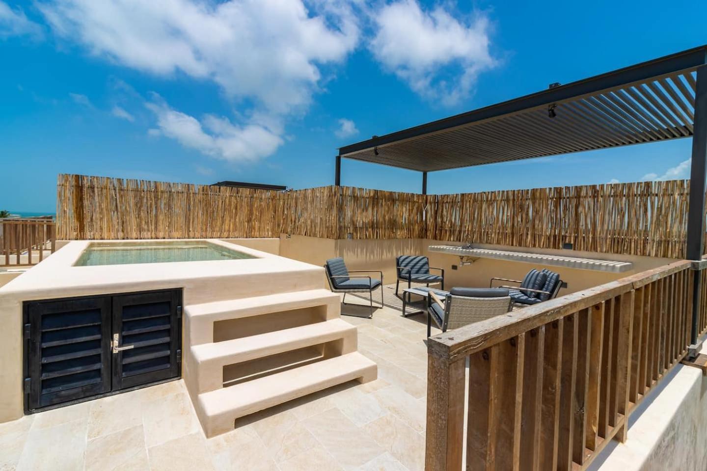 Penthouse Con Alberca Privada Y Hermosas Vistas Al Mar - A301 Isla Holbox Exteriér fotografie