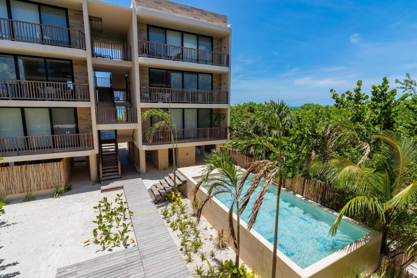 Penthouse Con Alberca Privada Y Hermosas Vistas Al Mar - A301 Isla Holbox Exteriér fotografie