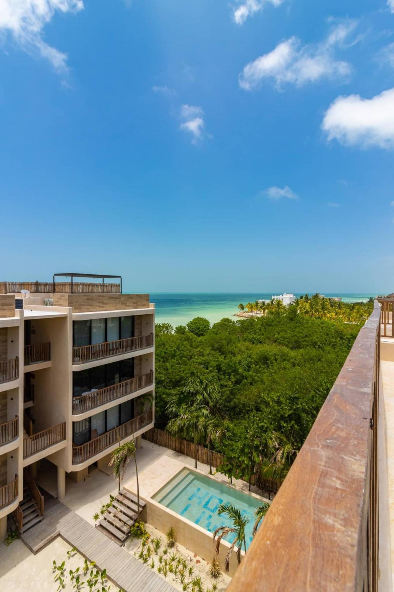 Penthouse Con Alberca Privada Y Hermosas Vistas Al Mar - A301 Isla Holbox Exteriér fotografie
